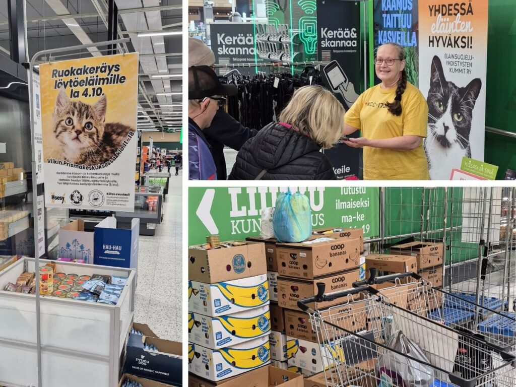 Ruokakeräys 2025 (kuvia keräyspäivästä)